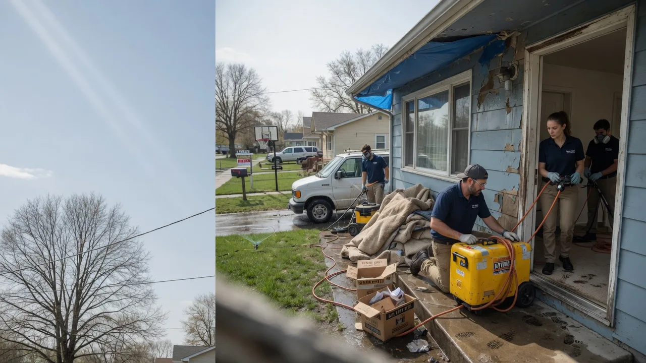 Basement Flood Cleanup in Webster City, IA near me